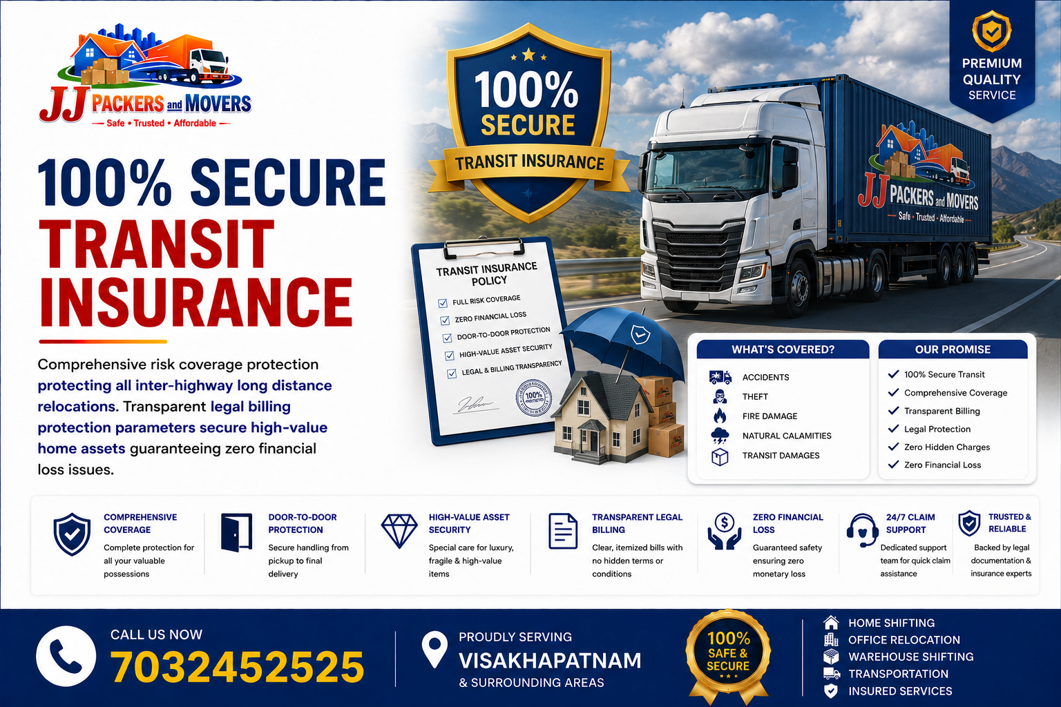 100% Secure Transit Insurance